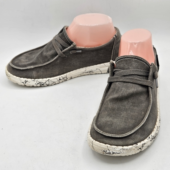 Hey Dude Wendy moonwalk gray shoes size 7 - Picture 5 of 15